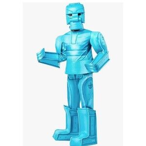 Rubie's Child's Mattel Rock 'Em Sock 'Em Robots Blue Bomber Deluxe Costume, New